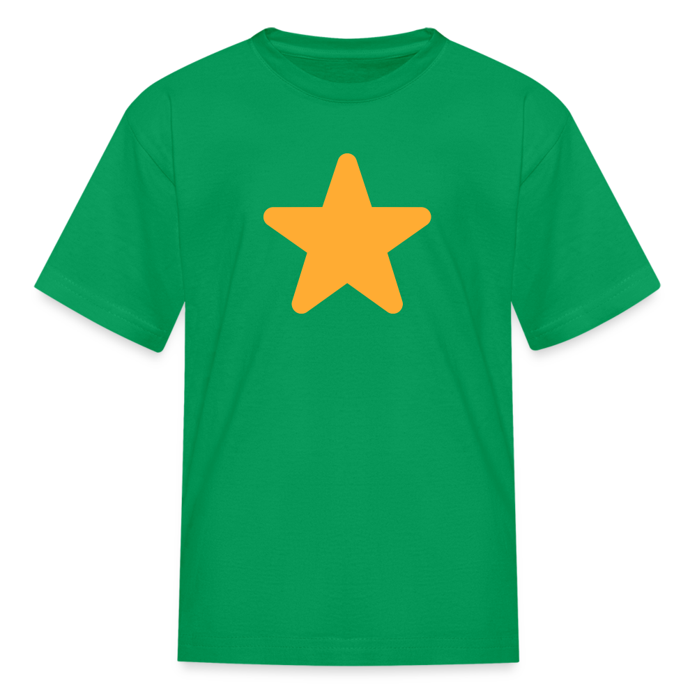 ⭐ Star (Twemoji) Kids' T-Shirt - kelly green
