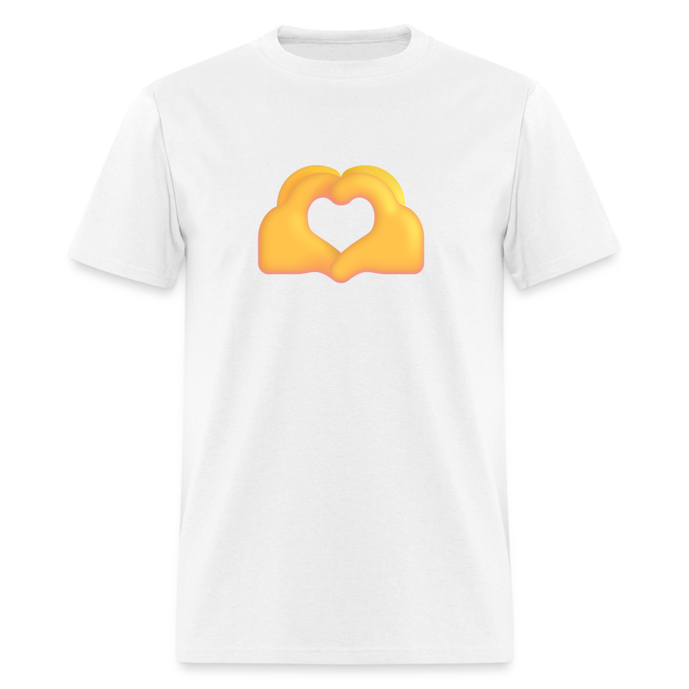 🫶 Heart Hands (Microsoft Fluent) Unisex Classic T-Shirt - white