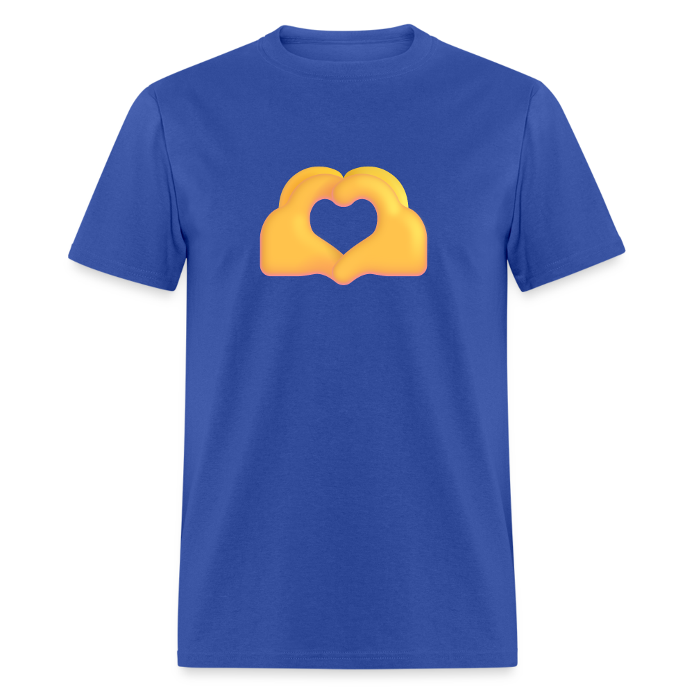 🫶 Heart Hands (Microsoft Fluent) Unisex Classic T-Shirt - royal blue